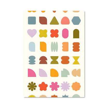 Poster Formes en Folie