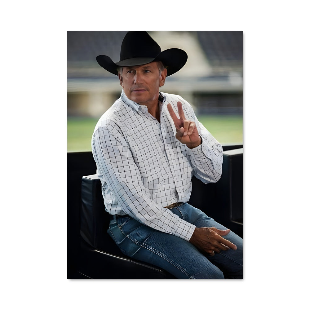 Poster Cowboy en Paix