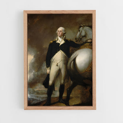 ap-george washington-3 cadre Bois clair