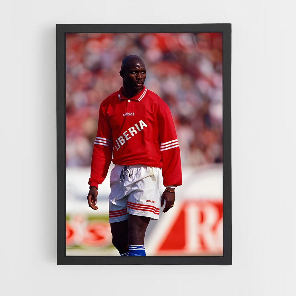 ap-george weah-5 cadre Noir