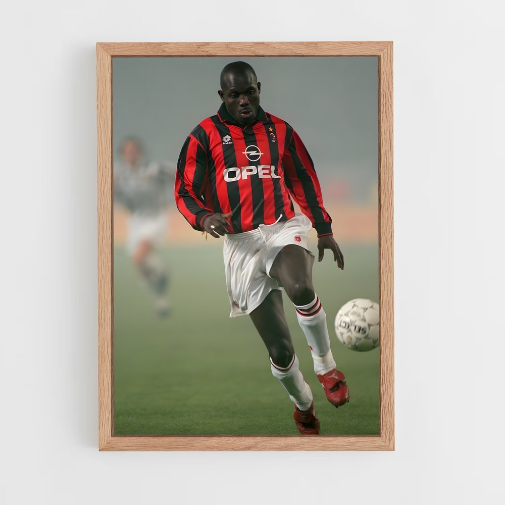 ap-george weah-9 cadre Bois clair