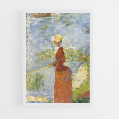 ap-georges seurat-5 cadre Blanc