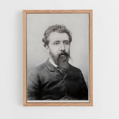 ap-georges seurat-8 cadre Bois clair