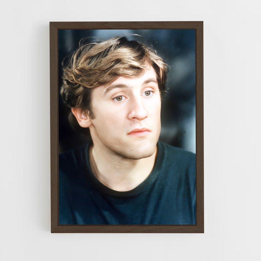 ap-gerard depardieu-4 cadre Bois foncé