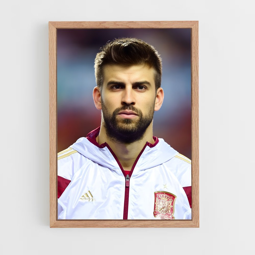 ap-gerard pique-6 cadre Bois clair