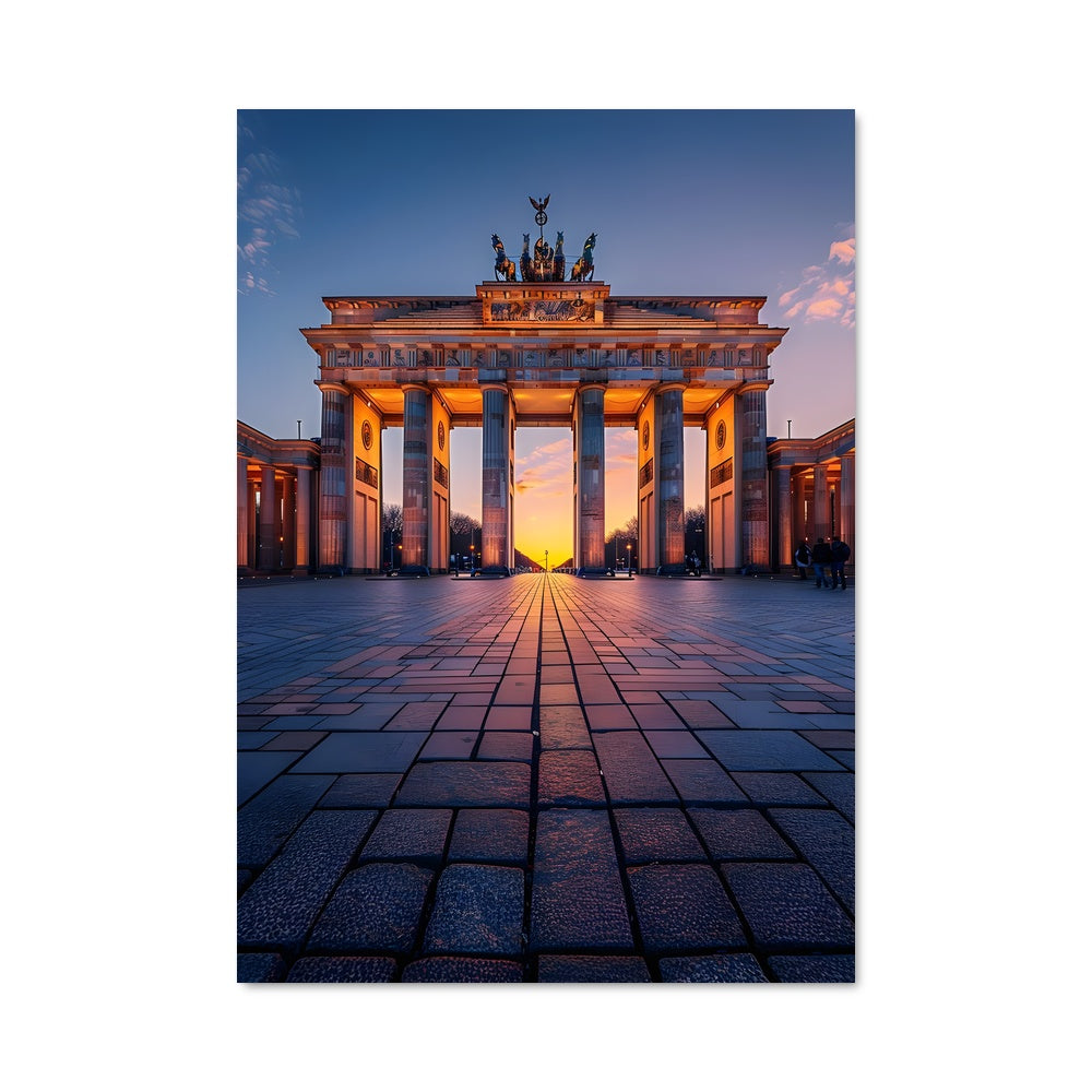 Poster La Porte de Brandebourg