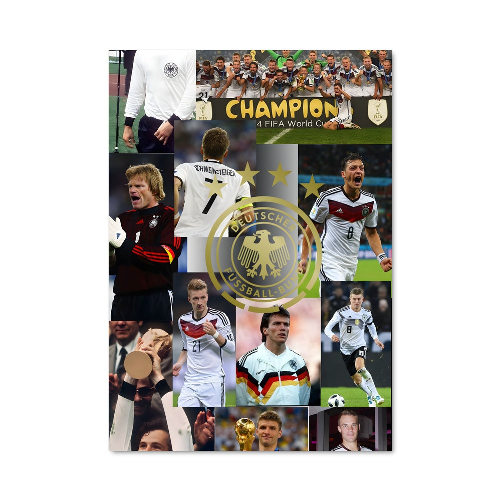 Poster Les Champions de l'Allemagne