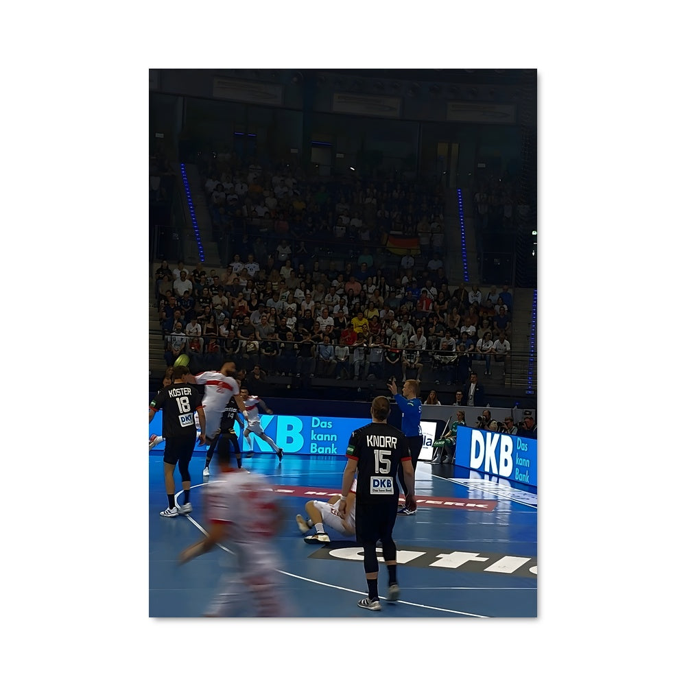Poster Équipe de Handball Allemagne