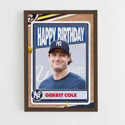ap-gerrit cole-5 cadre Bois foncé