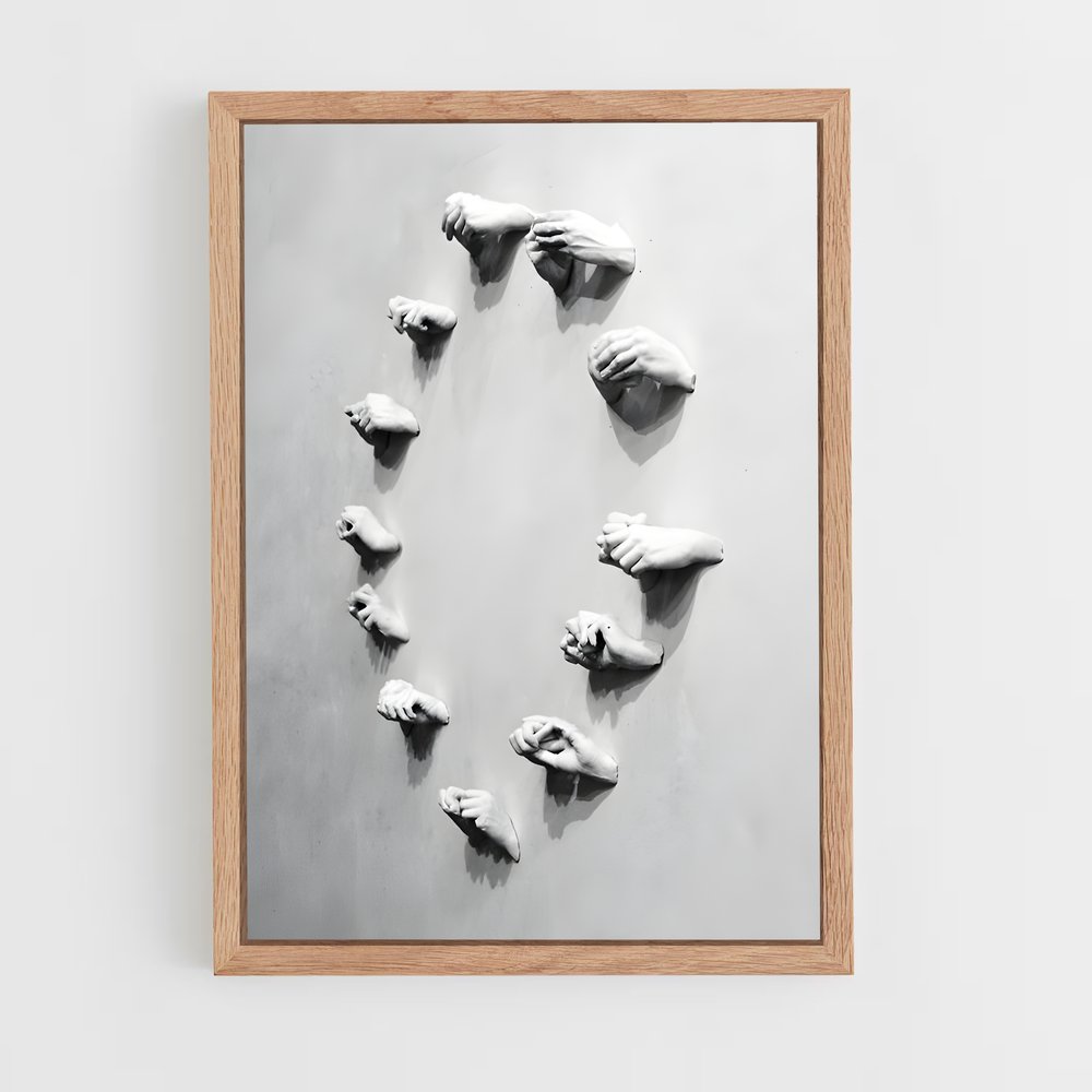 ap-gesture-1 cadre Bois clair