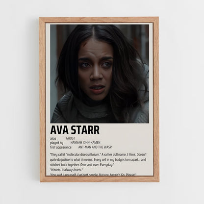 ap-ghost ava starr-2 cadre Bois clair