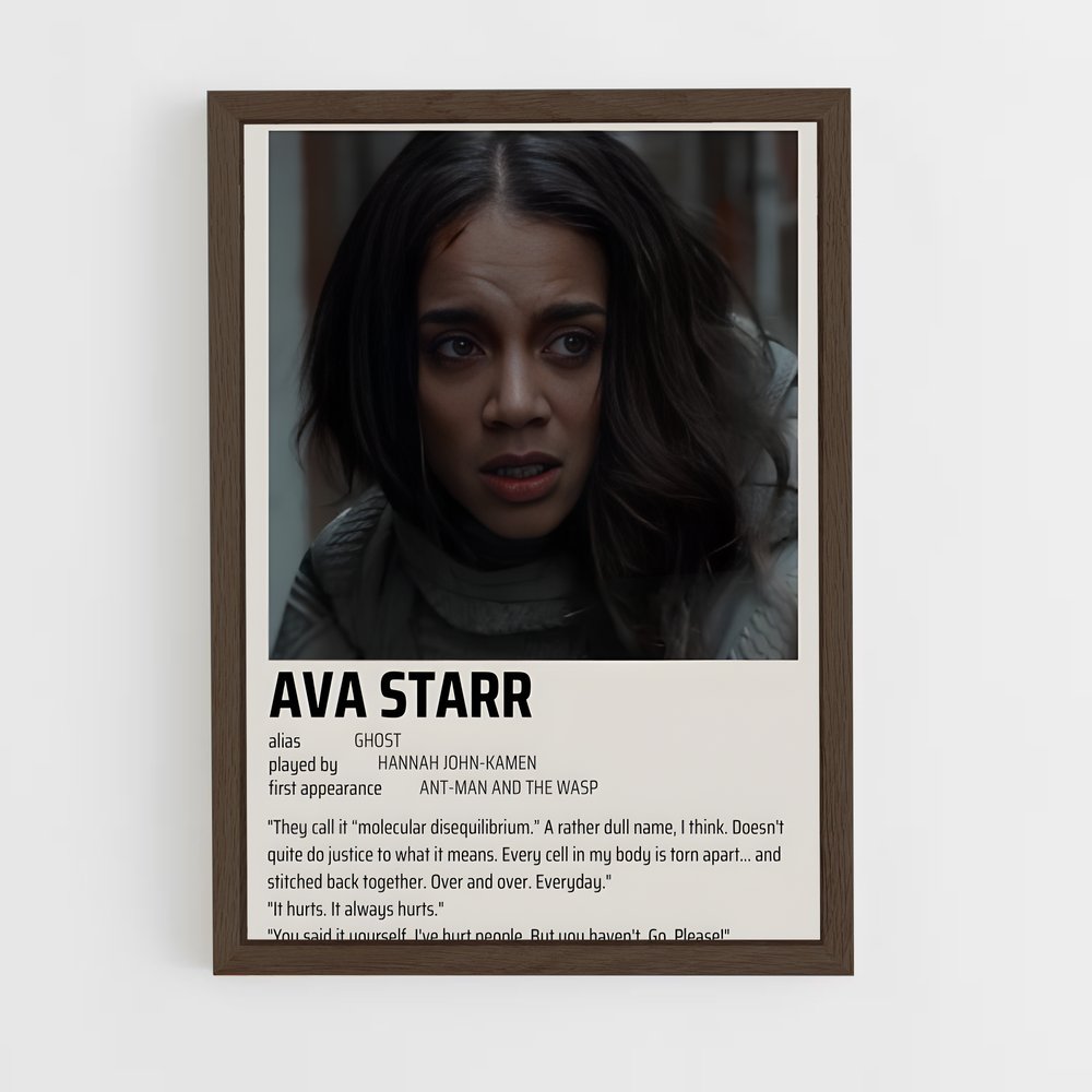 ap-ghost ava starr-2 cadre Bois foncé