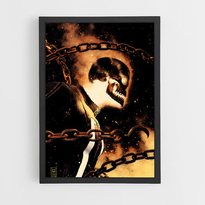 ap-ghost rider johnny blaze-11 cadre Noir