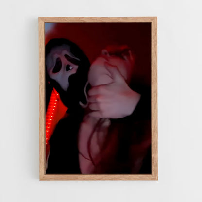 ap-ghostface-3 cadre Bois clair