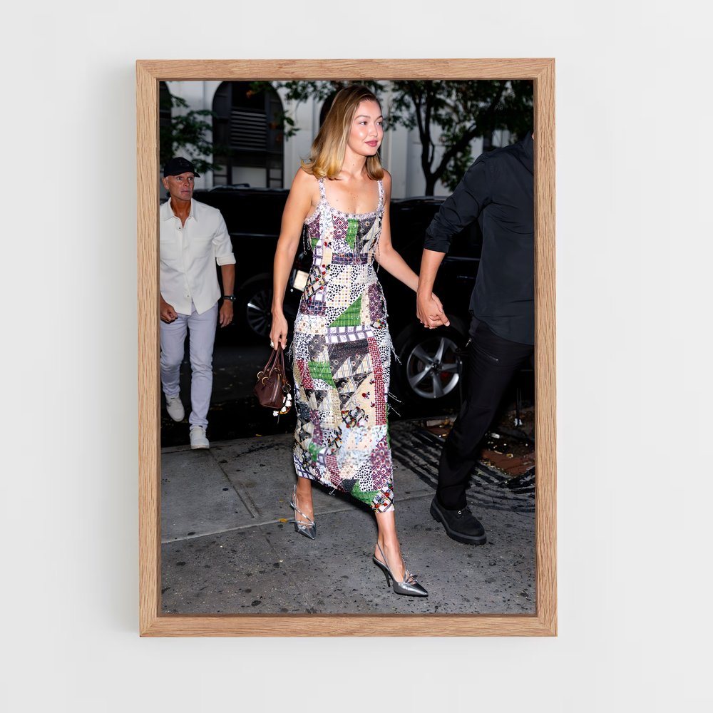 ap-gigi hadid-4 cadre Bois clair
