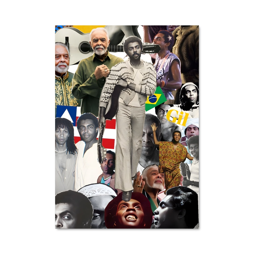 Poster Gilberto en Collage