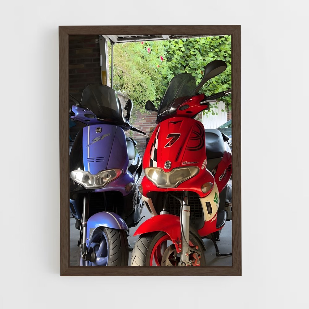 ap-gilera runner-2 cadre Bois foncé