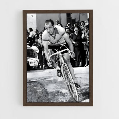 ap-gino bartali-4 cadre Bois foncé