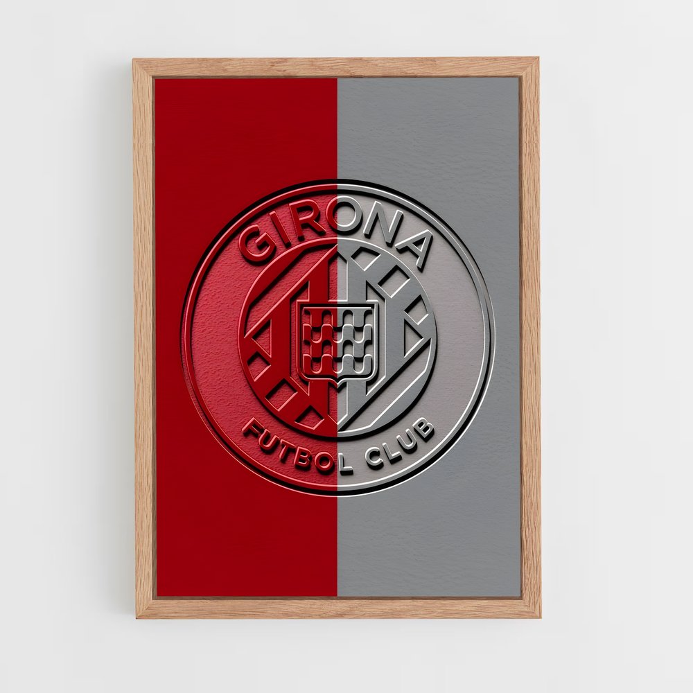 ap-girona fc-9 cadre Bois clair