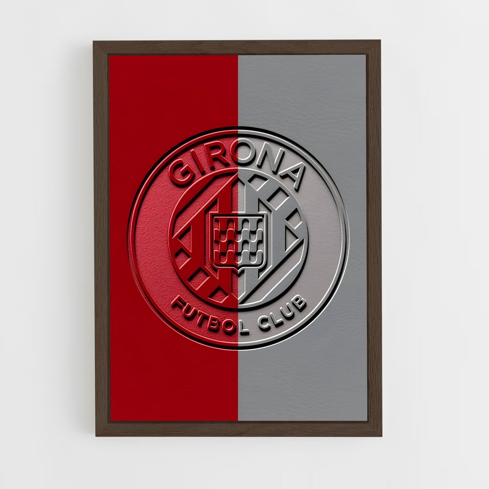 ap-girona fc-9 cadre Bois foncé