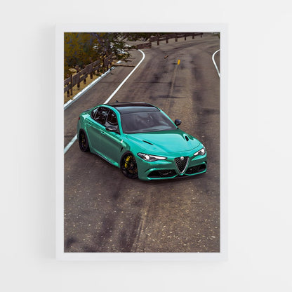 ap-giulia quadrifoglio-10 cadre Blanc