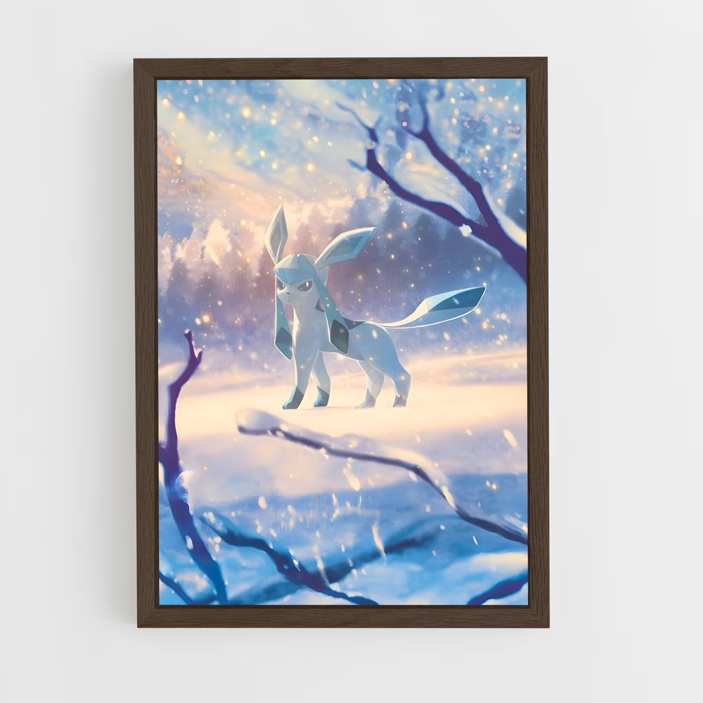 ap-glaceon-4 cadre Bois foncé