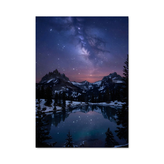 Poster Glacial lake 97033