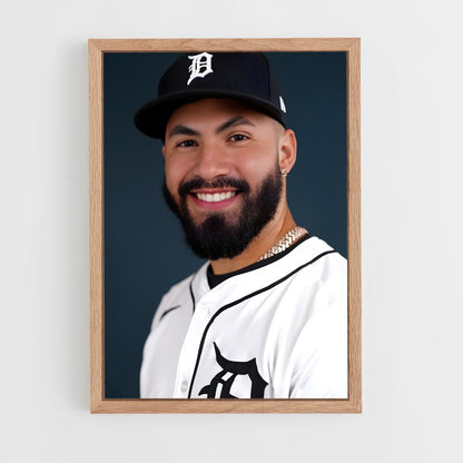 ap-gleyber torres-6 cadre Bois clair