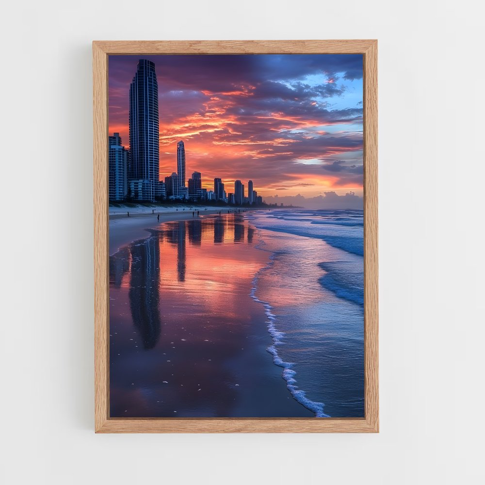 ap-gold coast australia-3 cadre Bois clair