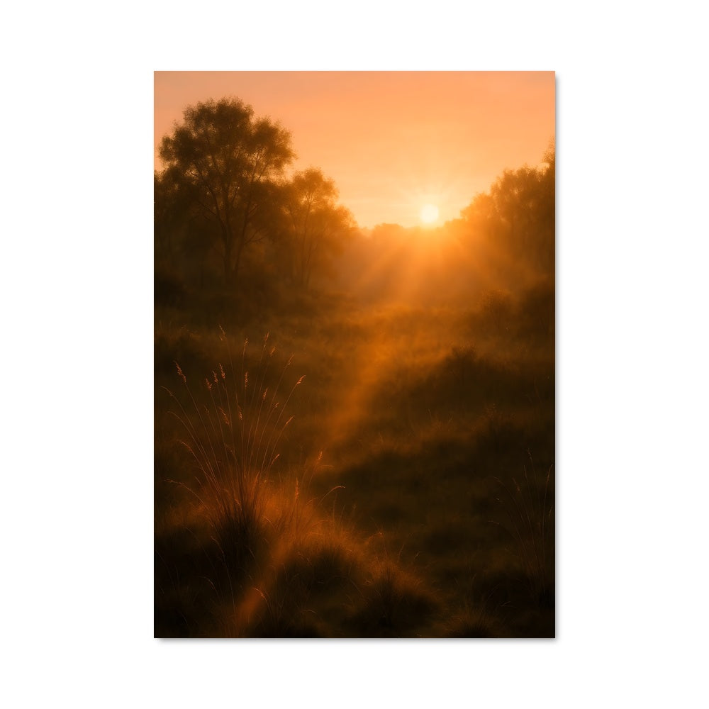 Poster Golden hour 97829