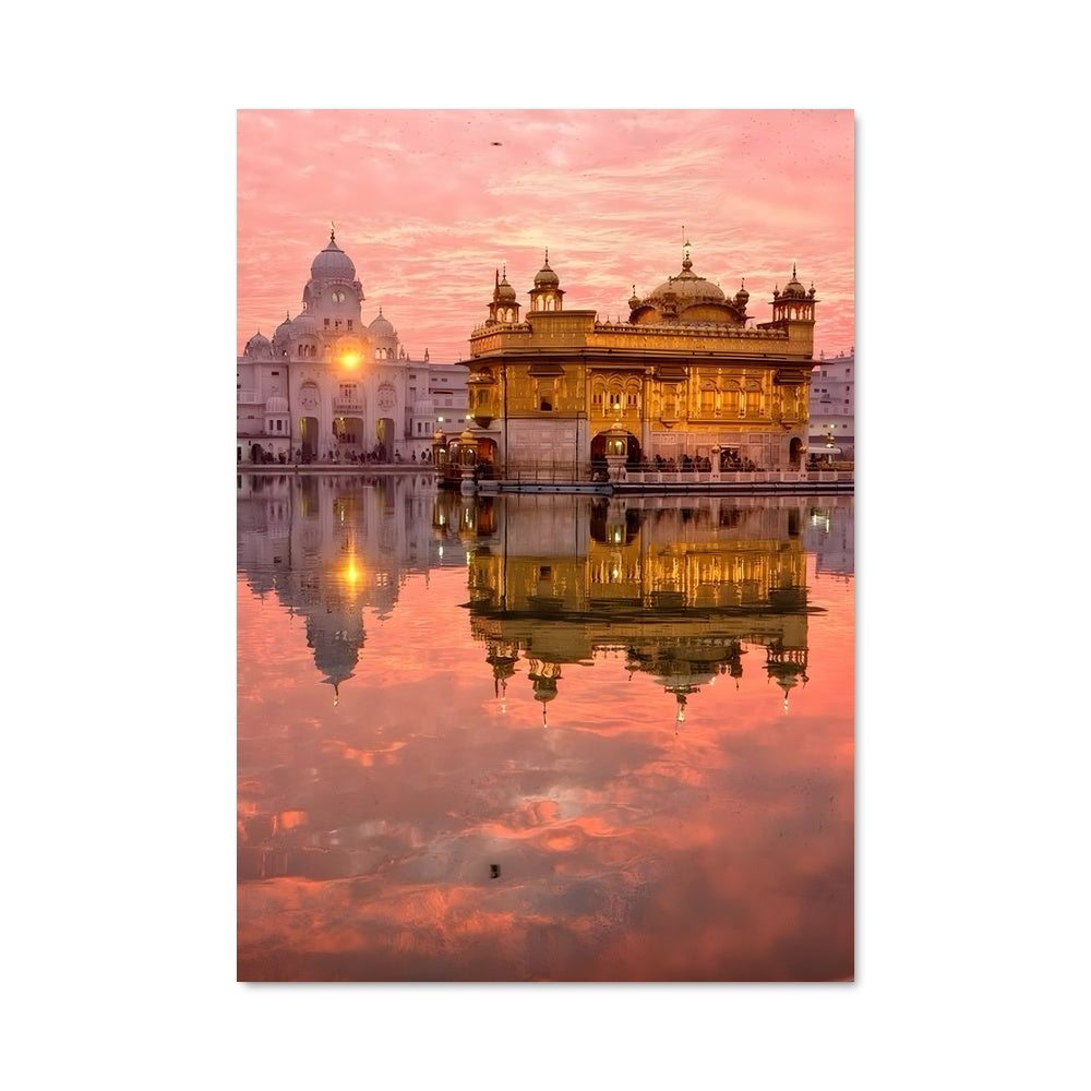 Poster Temple Doré