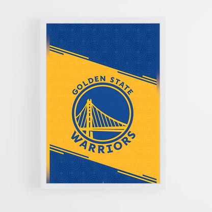ap-golden state warriors-13 cadre Blanc