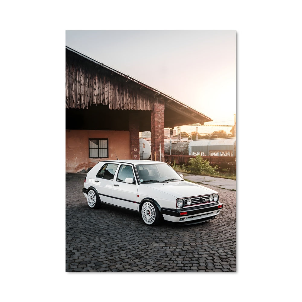 Poster Golf GTI MK2 au Grange