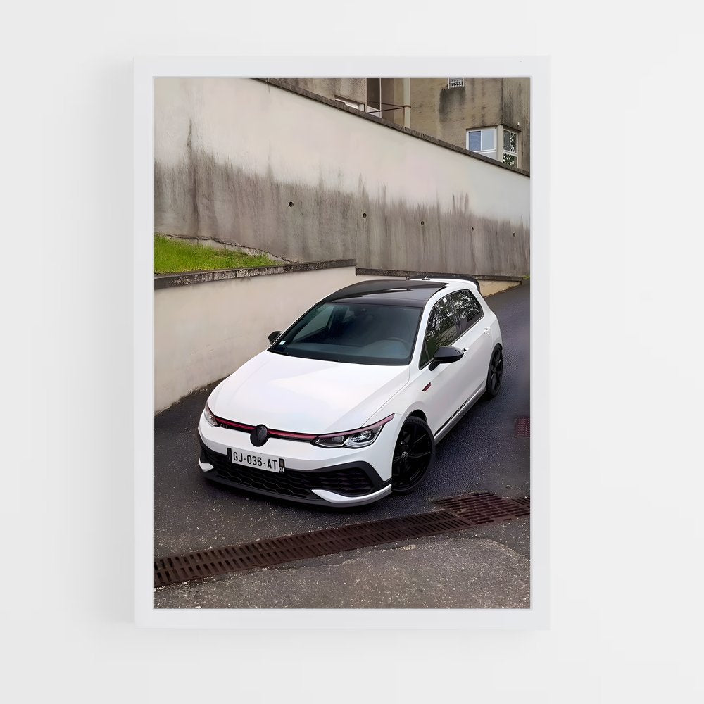 ap-golf gti clubsport-1 cadre Blanc