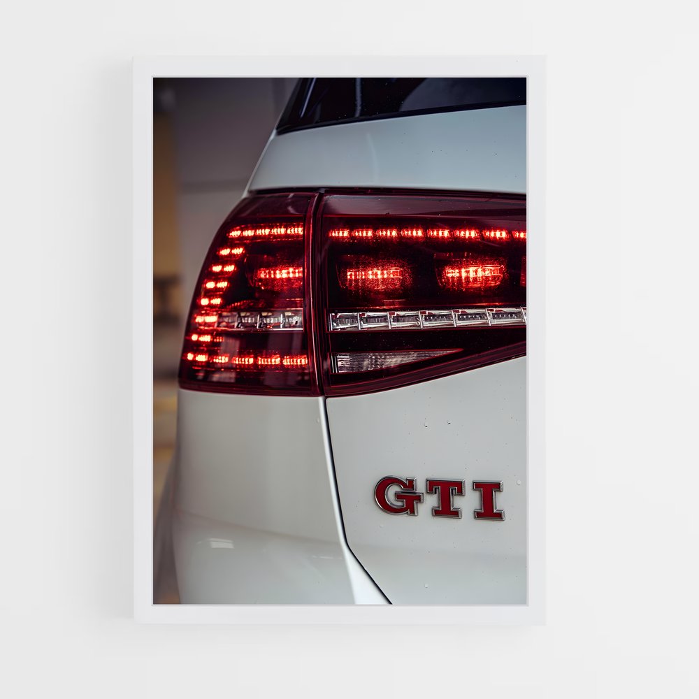 ap-golf gti clubsport-3 cadre Blanc