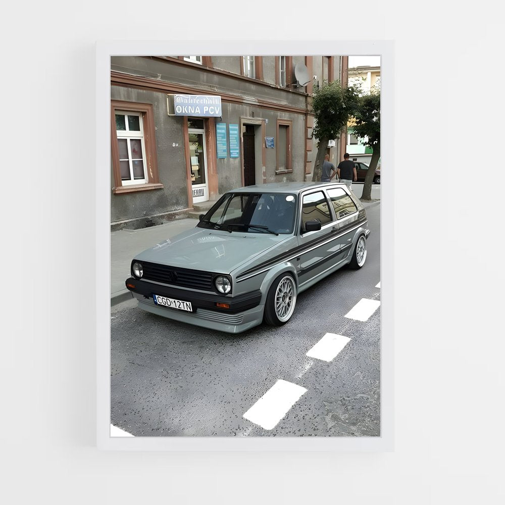 ap-golf gti mk2-1 cadre Blanc