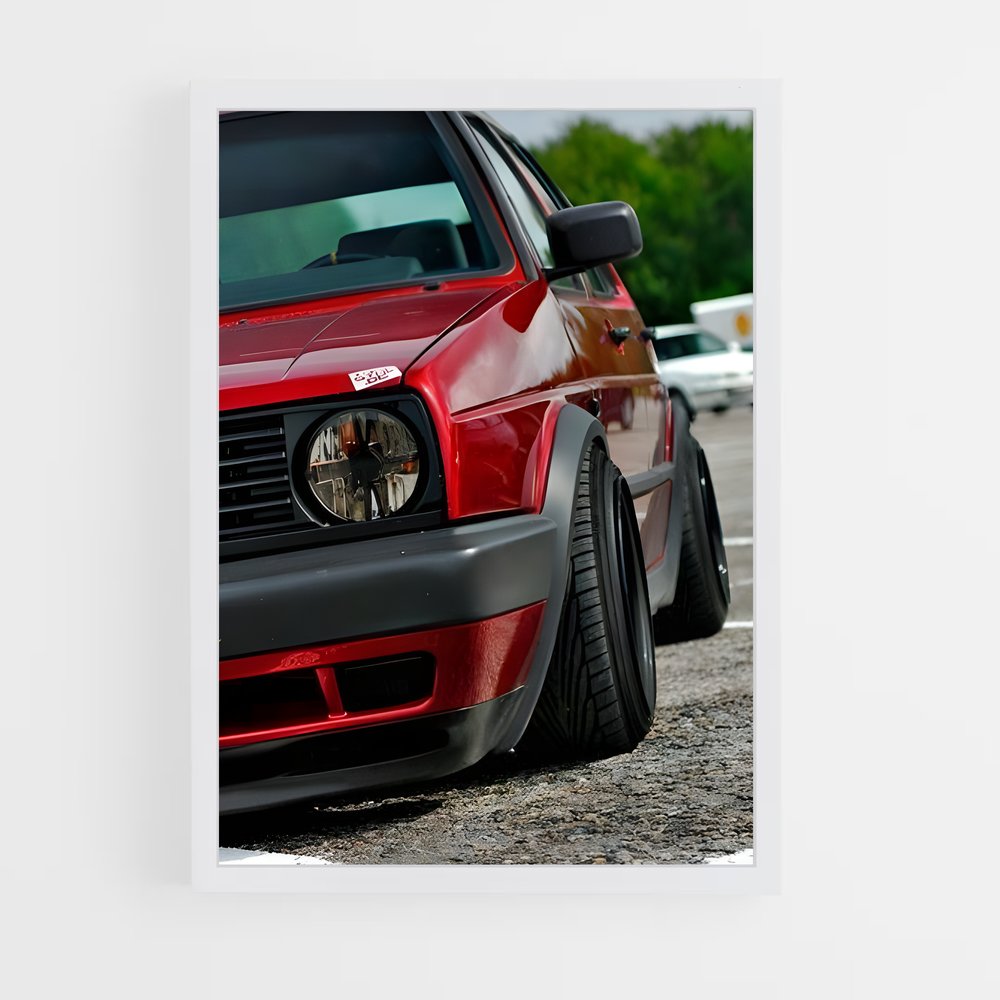 ap-golf gti mk2-4 cadre Blanc