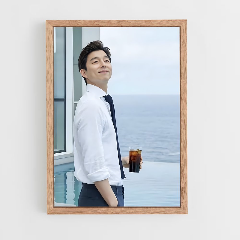 ap-gong yoo-2 cadre Bois clair