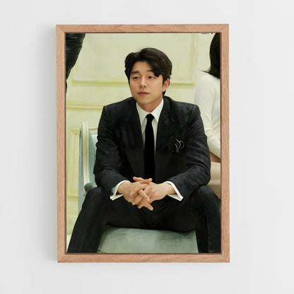 ap-gong yoo-8 cadre Bois clair