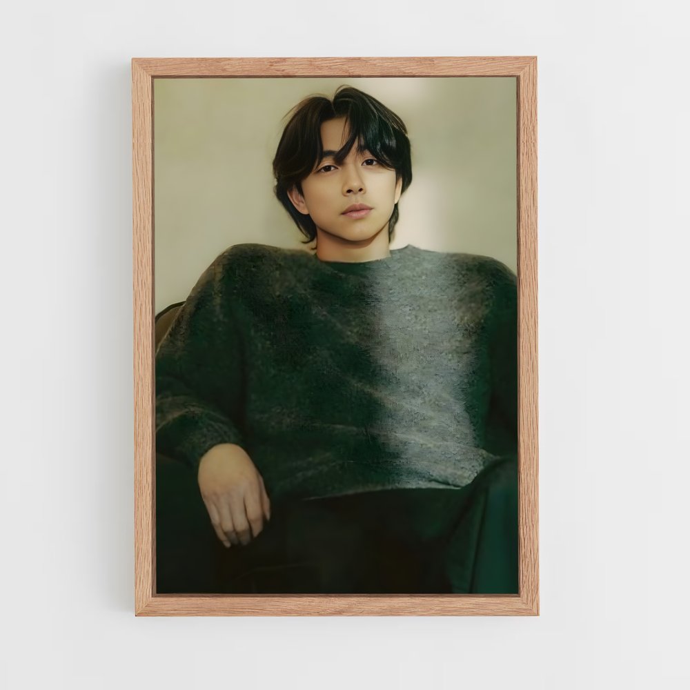 ap-gong yoo-9 cadre Bois clair