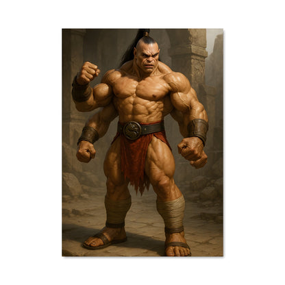Poster Titan du Combat