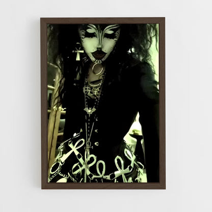 ap-goth-9 cadre Bois foncé