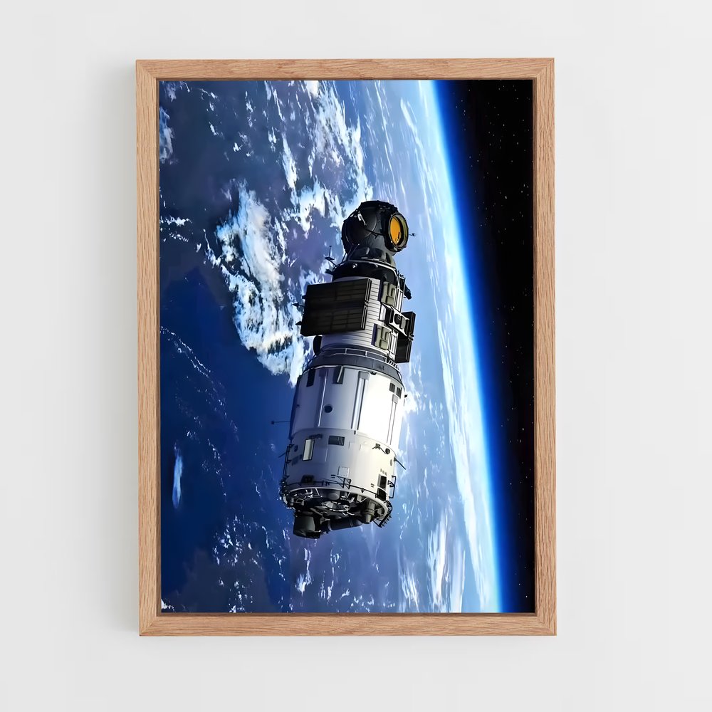 ap-gps satellite-1 cadre Bois clair