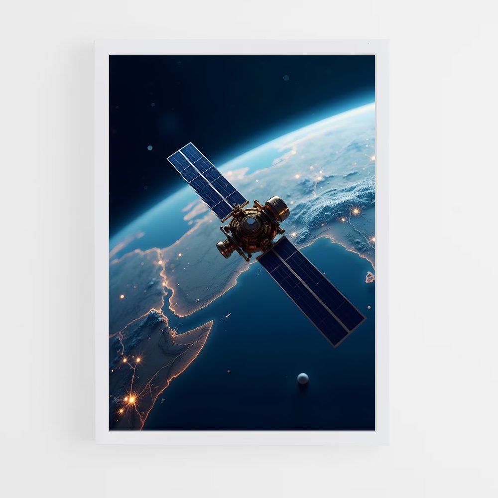 ap-gps satellite-2 cadre Blanc