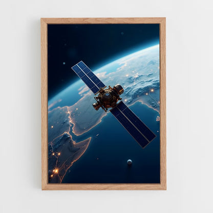 ap-gps satellite-2 cadre Bois clair