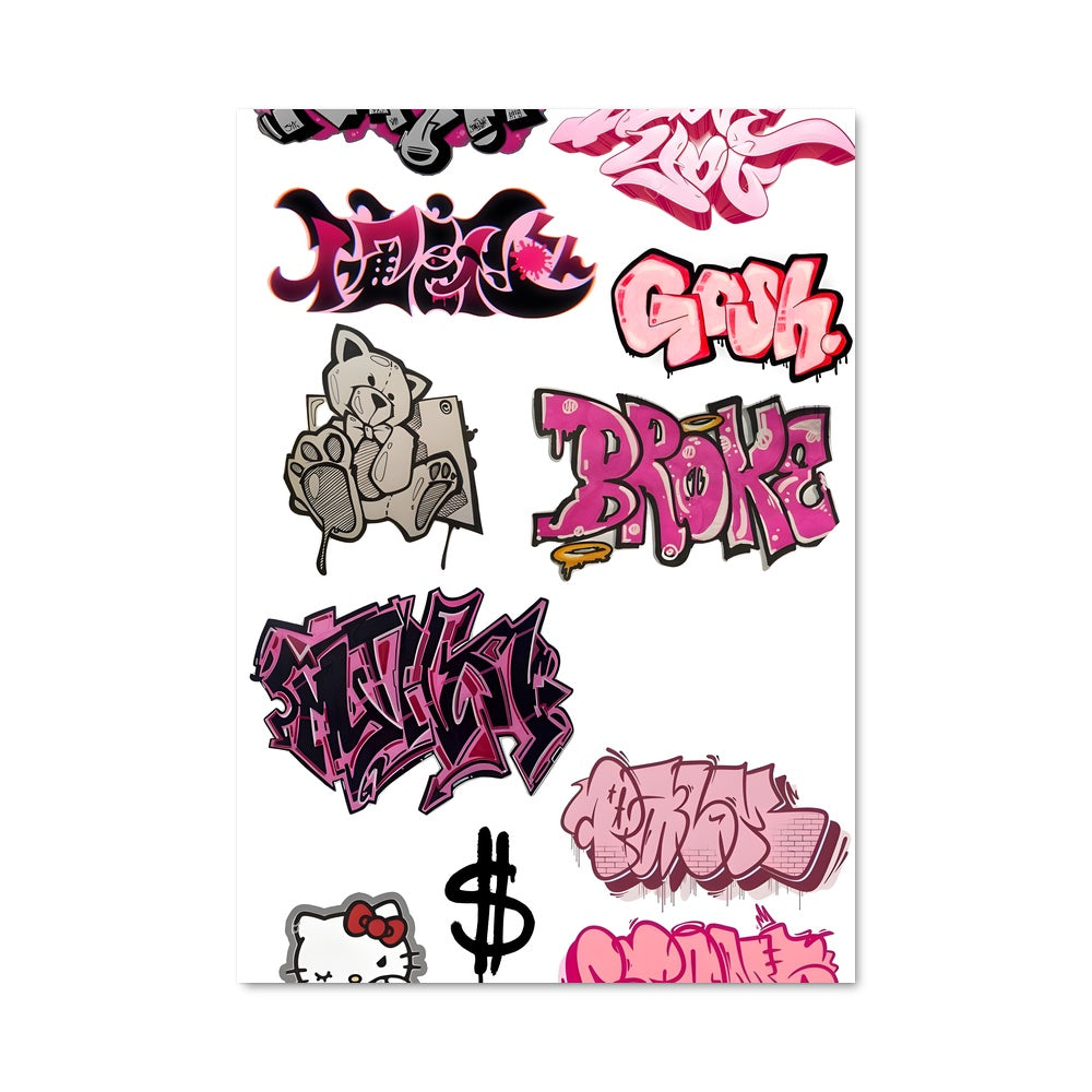 Poster Graffiti art 20523