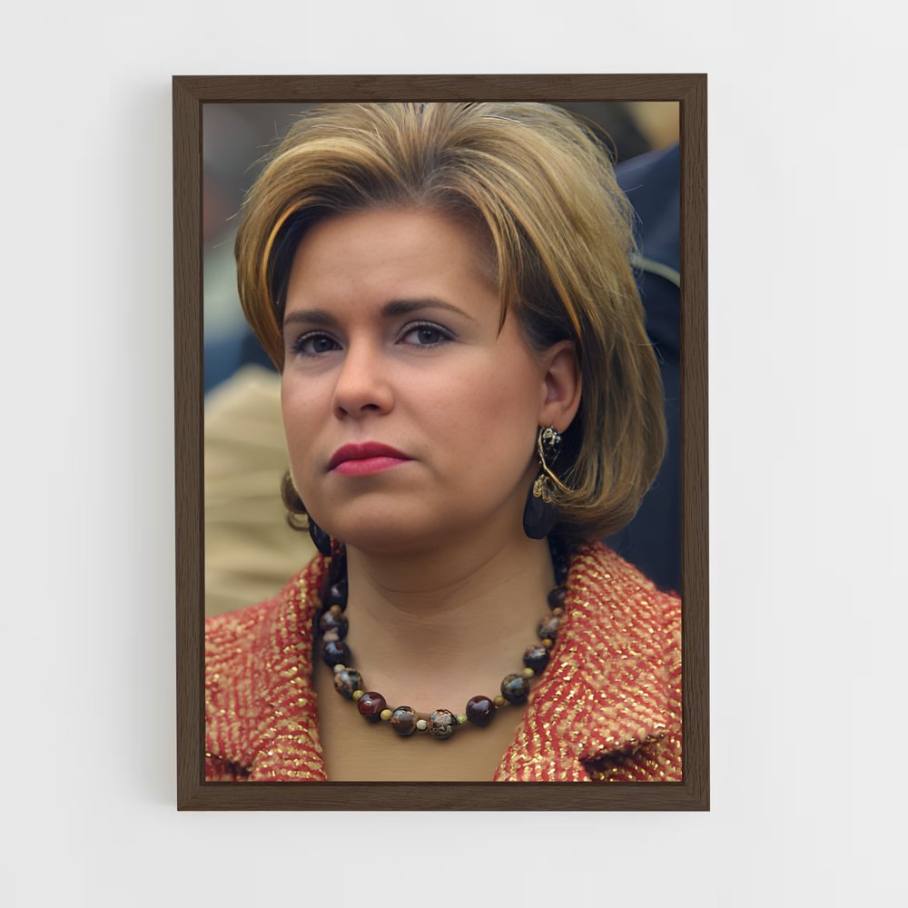 ap-grand duchess maria teresa-4 cadre Bois foncé