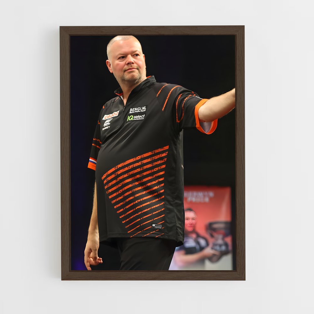 ap-grand slam of darts-1 cadre Bois foncé