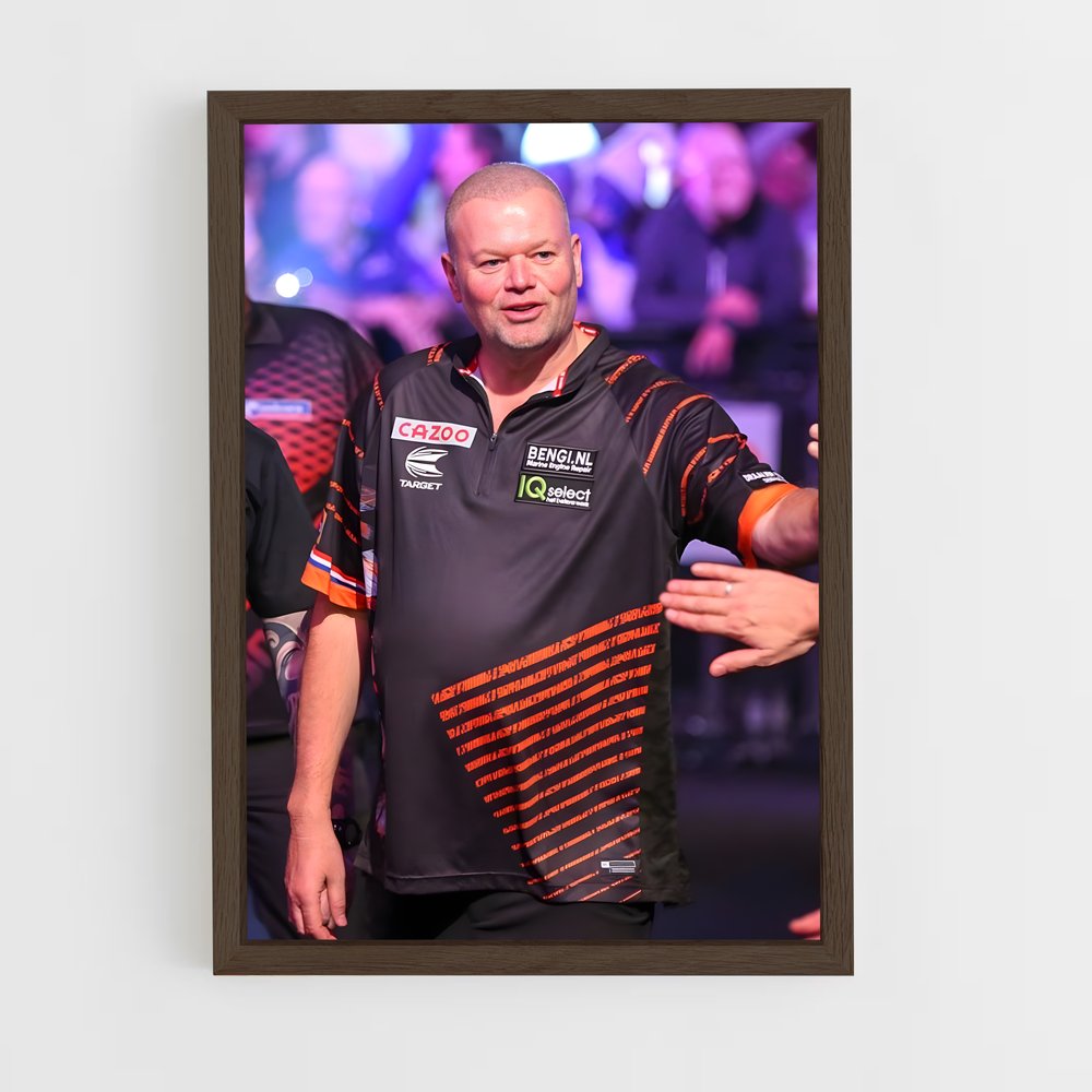 ap-grand slam of darts-2 cadre Bois foncé
