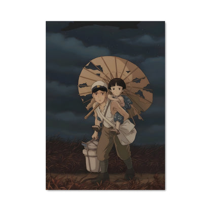 Poster Sous la Pluie d'Étoiles